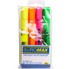Buromax, 4 шт., Набор текст-маркеров, 1-4.6 мм 