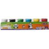 ZiBi, Kids Line, 6 кольорів х 20 мл, Гуаш