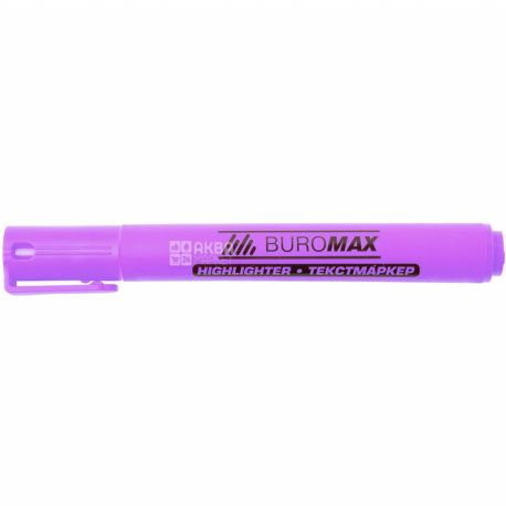 Buromax, Текст-маркер круглий, фіолетовий, 1-4,6 мм