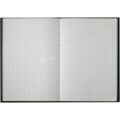 Buromax, Grateful, 96 sheets, Green notebook, cell, А5