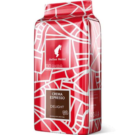 Julius Meinl, Сrema Еspresso Delight, 1 кг, Кава Юліус Майнл в зернах, темне обсмаження