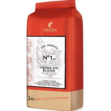 Julius Meinl The Originals Vienna XVI Blend, 1 кг, Юліус Майнл, Кава в зернах, середня обжарка