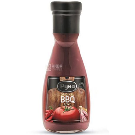 Руна, 255 г, Соус, Original BBQ, стекло