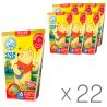 Miracle-Chado, Packaging 22 pcs x 130 g, Fruit puree, Apple-peach, with sugar, from 6 months