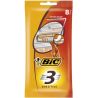 BIC, Sensitive, 8 шт., Станок для бритья с 3 лезвиями и витамином Е, одноразовый