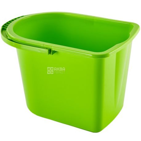 Inpack, Cleaning Bucket, No Spin, Plastic, 14 L