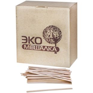 Eco, 1000 pcs., Wooden stirrer stick, 12 cm