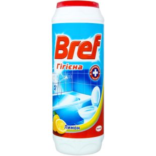 Bref, Лимон, 500 г, Чистящий порошок, Гигиена