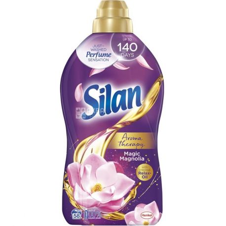 Silan, Чарующая магнолия, 1,45 л, Ополаскиватель-кондиционер, бесфосфатный
