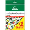 Domi Glamour, 35 х 35 см, Серветка мікрофібра, універсальна, з принтом, в асортименті