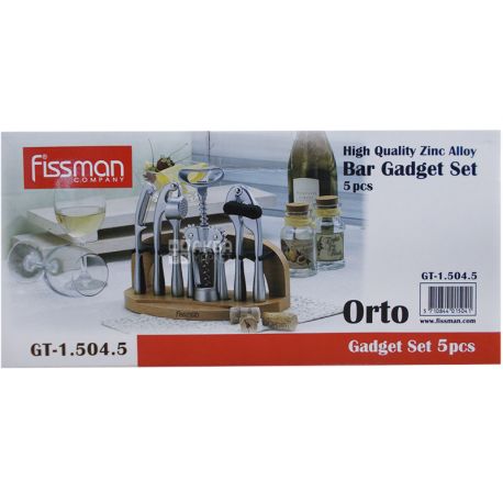 Fissman Orto, Набор барных инструментов, 5 предметов