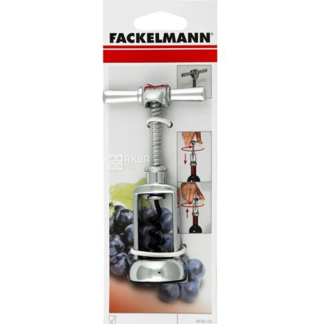 Fackelmann, Corkscrew Sommelier Ringing, manual, 1 pc.