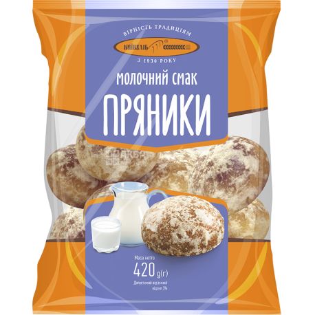 Киевхлеб, 420 г, Пряники, Молочный вкус