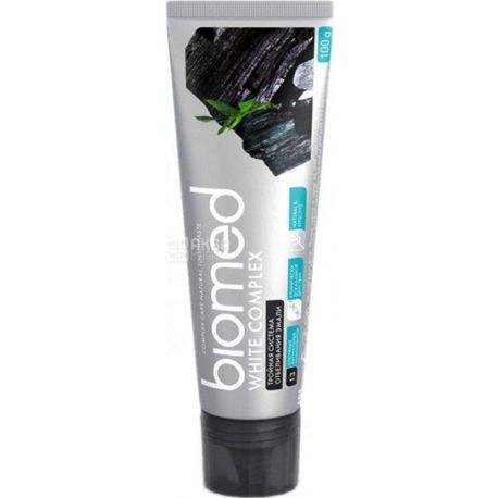 Biomed, White complex, 100 г, Зубная паста, отбеливающая