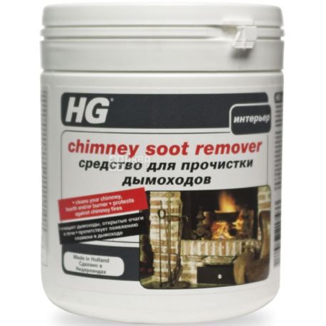 HG, Chimney soot remover, 500 мл, ЕйчДжи, Засіб для чищення димоходів