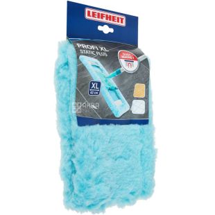 Leifheit, Profi XL Static Plus, Губка для швабри з мікрофібри, 42 х 15 см