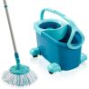 Leifheit, Clean Twist Disc Mop Ergo Mobile, Набор для уборки, швабра 140 см и ведро, 12 л