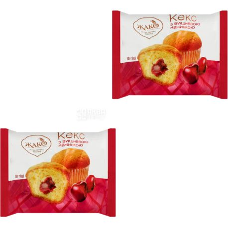 Жако, 2,5 кг, Кекс с вишневой начинкой