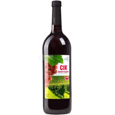 Chizay, 1 л, Чизай, Сок виноградный натуральный, кошерный, без сахара