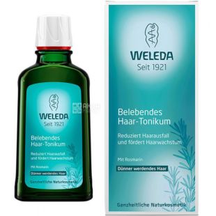 Weleda, Belebendes Haar Tonikum, 100 мл, Тоник-стимулятор при потере волос, с экстрактом розмарина