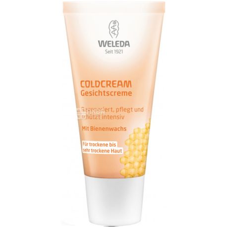 Weleda Cold Cream, 30 мл, Крем для лица, от ветра и холода, защитный