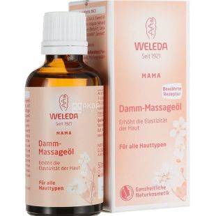 Weleda, Damm-Massageol, 50 мл, Масло для подготовки к родам 