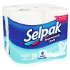 Selpak Supremely Soft, 8 рул., Туалетний папір Селпак Супремлі Софт, 3-х шаровий