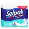 Selpak Supremely Soft, 8 рул., Туалетний папір Селпак Супремлі Софт, 3-х шаровий