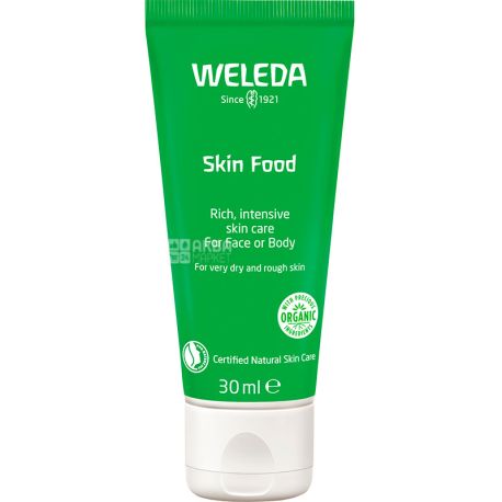 Weleda, Skin Food, 30 мл, Крем для шкіри Скін фуд, органічний