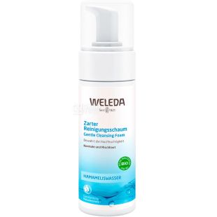 Weleda, 150 мл, Пенка для лица, нежная, очищающая 