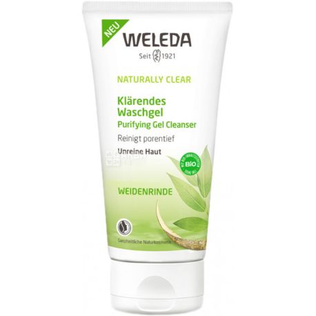 Weleda, Naturally Clear, 100 мл, Гель для умывания, для проблемной кожи