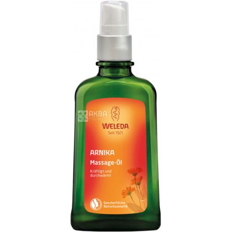 Weleda, Arnika Massageol, 100 мл, Олія масажна Арніка