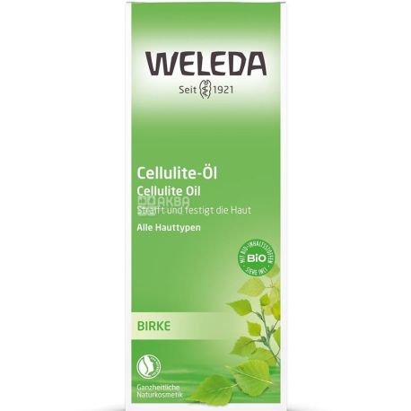 Weleda, Birken Cellulite-Ol, 100 мл, Массажное масло, антицелюлитное, березовое