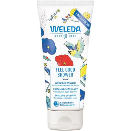 Weleda, Feel Good Shower, 200 мл, Крем-гель для душа, питательный