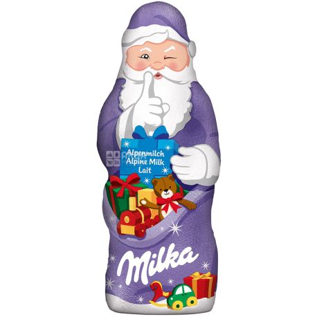 Milka, 90 г, Шоколад фигурный Дед Мороз