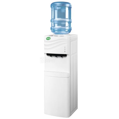 ViO Х903-FCC White, Кулер для воды напольный, с компрессорным охлаждением и шкафчиком