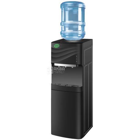 ViO Х903-FCC Black, Floor-standing water cooler, with compressor cooling and cabinet