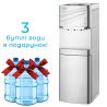 ViO Х903-FЕC Silver, Кулер для воды ВиО с электронным охлаждением и шкафчиком