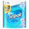 Selpak Comfort Maxi, 1 рул., Рушник паперовий Селпак, білий, 2-шаровий, 34,5 м, 270 аркушів, 218х128 мм