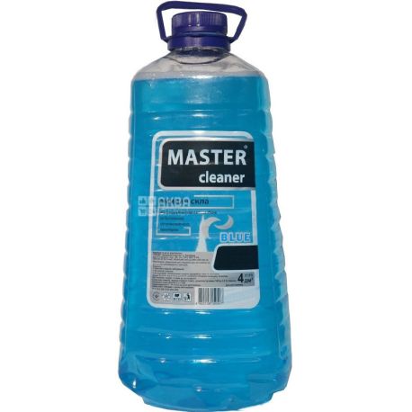 Master Cleaner, 4 л, Омыватель стекла зимний, Морской бриз, -12°C