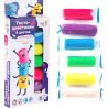 Genio Kids, Тесто-пластилин, 6 цветов, Набор для лепки детский