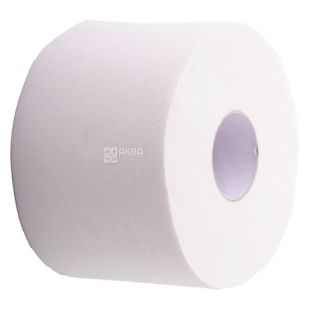 Mirus Jambo, 1 рул., Туалетний папір целюлозний Мірус, двошаровий, 100 м, 606 відривів, 90х165 мм, на втулці