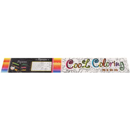 Strateg, Coloring, 70 х 50 см, Раскраска для детей, в ассортименте, 4+