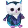 Fancy Owlet Topaz, 22.5 cm, Stuffed toy, sequins, for children from 3 years old