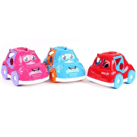 Technok, Toy, Educational car, plastic, 25.5 x 17 x 15.5 cm, for children from 1 year old