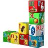 Technok, Set of cubes, Funny alphabet, Ukrainian, for children from 2 years old