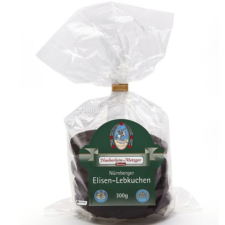 Haeberlein, 300 g, Chocolate covered gingerbread