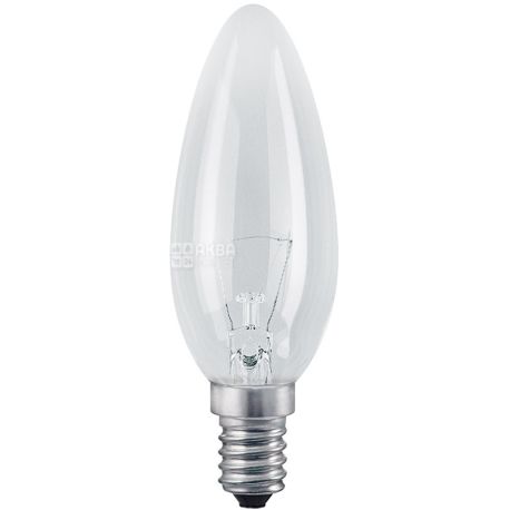 Osram, CL CLAS, Лампа розжарювання, цоколь E14, 60W, 230V, B35, 2700К, тепле світло, 660 Lm