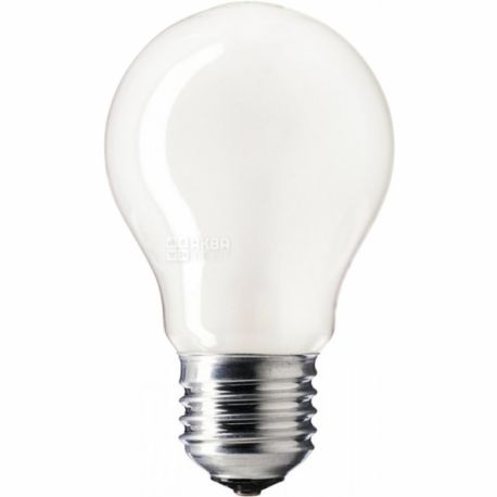 Philips, Incandescent lamp, E27 base, 60W, 230V, A55, CL 1CT / 12X10F, Stan