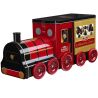 Lambertz, Holiday train, 825g, Gingerbread, in chocolate, with filling, honey, in sugar glaze
